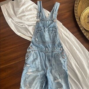 GAP Light Blue Denim Overalls